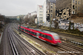 <b>BRL1002</b><br>Europa; Alemania; Berlin; Graffiti; Street art; Train; Railway; Station; Building; House; Neighborhood