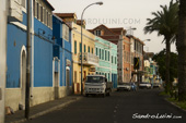 <b>ACV1009</b><br>Africa, Capo Verde, São Vicente, Mindelo, Av. Marginal, colonial building, bay, UNESCO