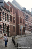 <b>MNS1005</b><br>Europa, Belgio, Vallonia, Mons, Capitale Europea della Cultura 2015, Walk, Walking, Young, Boy, Girl, People, Person, University, Street, Old Town, Students