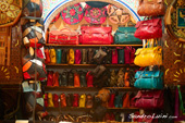 <b>MRC1015</b><br>Africa, Marocco, Arabo, Berber, Medina, Market, Shop, Fez, Fes, Leather, Crafting, Bag, Colors
