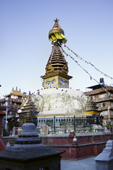 <b>NPL1017</b><br>Nepal; Kathmandu; Buddhist; Temple; Stupa; Kaathe Swyambhu Shee: Gha: Chaitya; Square; Statue; Sculpture; Art