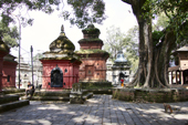 <b>NPL1064</b><br>Nepal; Kathmandu; Pashupatinath; Temple; Hinduism; People; Walk; Building; Tourist; Sacred