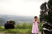 <b>NPL1088</b><br>Nepal; Kathmandu; Bhaktapur; Road; People; Countryside; Valley; Landscape; Girl; Family; Panorama