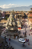 <b>NPL1143</b><br>Nepal; Kathmandu; Street; People; UNESCO; Patan; Durbar; Lalitpur; Landscape; Panorama