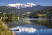 <b>NPL1180</b><br>Nepal; Pokhara; Landscape; Lake; Annapurna; Nature; Boat; Valley; Reflection; Panorama; Phewa