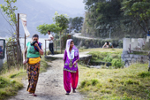 <b>NPL1200</b><br>Nepal; Pokhara; People; Walk; Girl; Mother; Lake; Path; Countryside; Nature