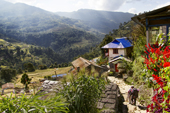 <b>NPL1204</b><br>Nepal; Himalaya; Annapurna; Trekking; Hike; People; Annapurna Circuit; Path; Landscape; Nature; Panorama