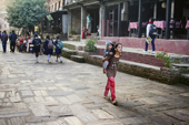 <b>NPL1240</b><br>Nepal; Tanahun; Bandipur; House; Village; Sister; Brother; Kids; Walk; School; Street