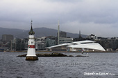<b>OSL1014</b><br>Norway, Oslo, Winter, Sea, Archipelago, Astrup Fearnley Museum, Modern Art, Museum, Astrup Fearnley, Lighthouse, Older Lighthouse