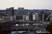 <b>OSL1047</b><br>Norvège, Oslo, Winter, Buildings, Night, Sunset, Landscape, View, Skyline