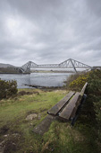 <b>SCT1004</b><br>Scotland, Highlands, Oban, Connel, Connel Bridge Cantilever, bridge, Loch Etive, A828 road, 1903, Eye of the Needle River, Sir William Arrol & Co.