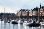 <b>STK1008</b><br>Europe, Scandinavie, Suède, Suédois, Stockholm, Baltic, Sea, Typical, Dock, Harbor, Ferry, Boat