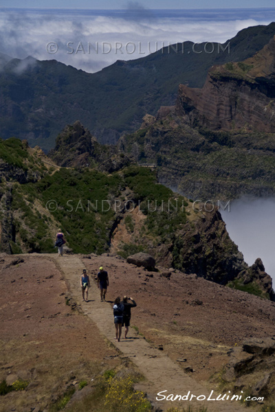 Trekking on Madeira, 