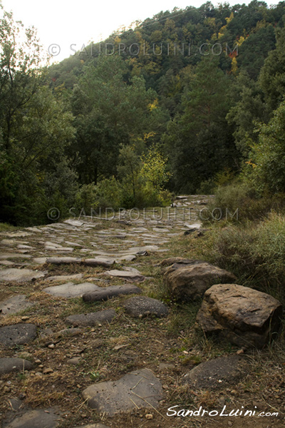 Capsacosta, Viae Romanae